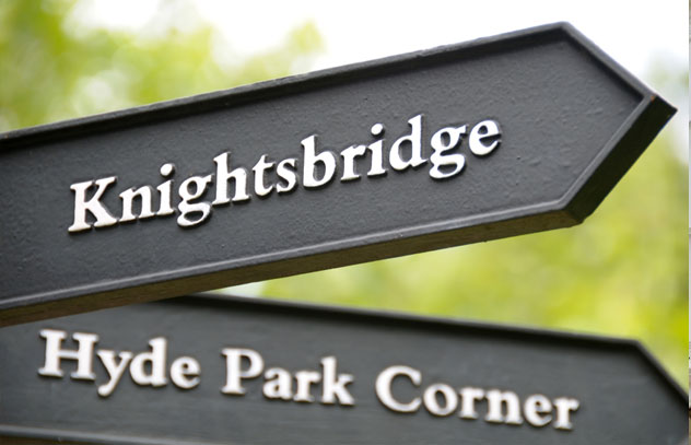 Knightsbridge and Hyde Park